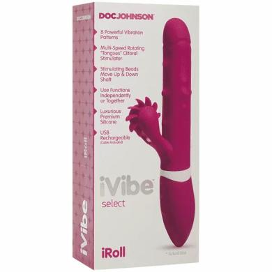 Вибратор женский iVibe Select iRoll вагинально-клиторальный