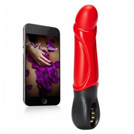 Стимулятор G-точки Vibratissimo Lee чорно-червоний - 1