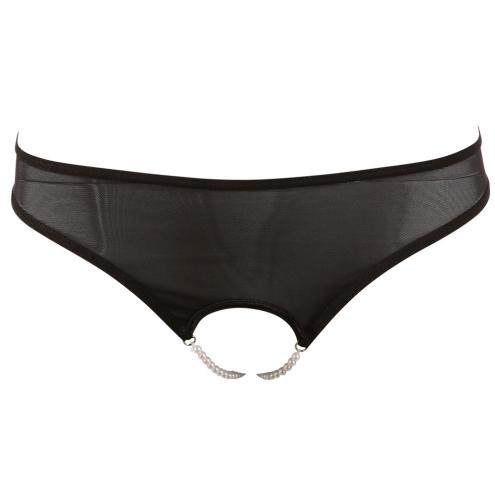 Женские стринги Pearl String Black S