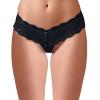 Женские стринги - Cotelli Collection 2320061 String, black - S