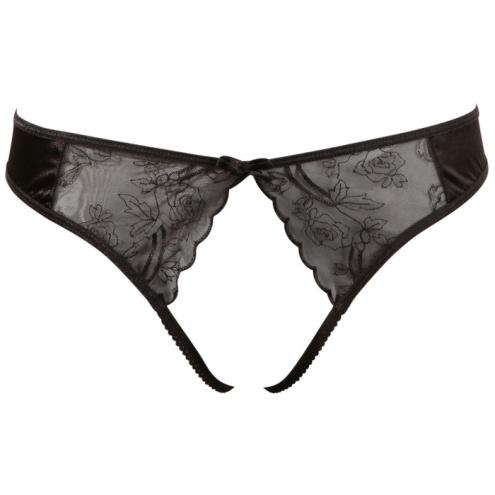 Женские стринги Cotelli Collection Basic String black M