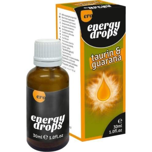 Обоюдные возбуждающие капли Energy Drops - Taurin & Guarana, 30 мл