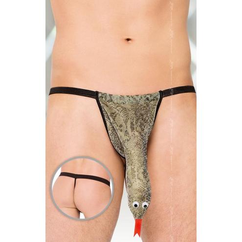 П. Мужские трусы Thong 4440 silver