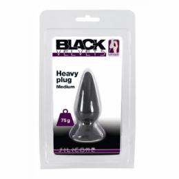 Анальна пробка Black Velvets Heavy Plug Medium