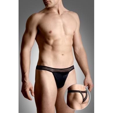 Чоловічі труси - Mens thongs 4486, чорні - M/L