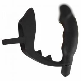 Эрекционное кольцо Black Velvets Penisring mit Vibration - 6