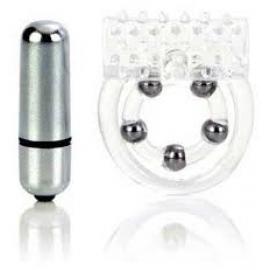 Подвійне ерекційне віброкільце Maximus Ring 5 Strocker Beads - 2