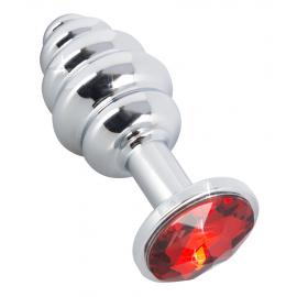 Анальная пробка - Aluminium Butt Jewellery - 5