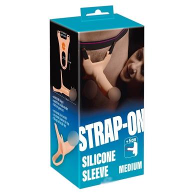 Полый страпон Strapon Silicone для мужчин