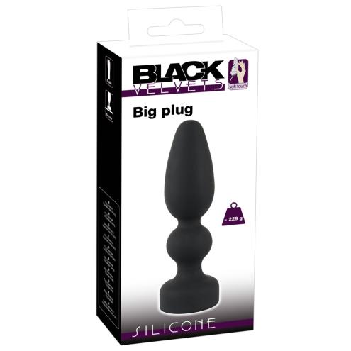 Анальна пробка - Black Velvets Big Plug