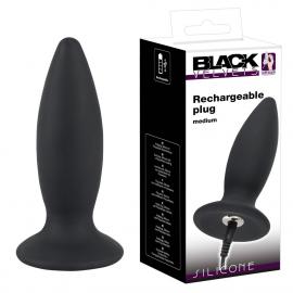 Анальна пробка Black Velvets Recharge Plug M - 1