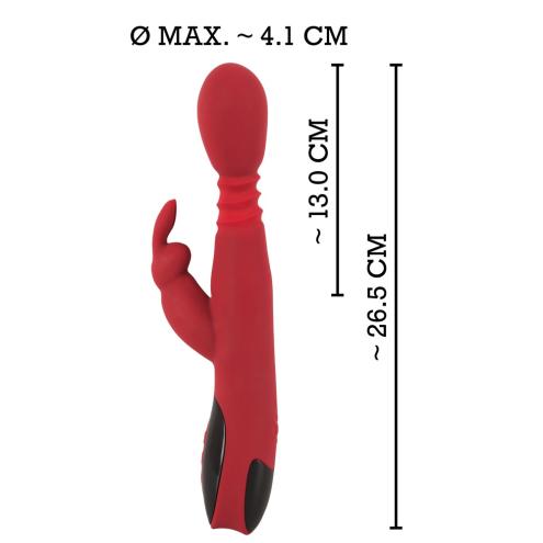 Мультифункціональний вібратор - Silicone Rabbit Vibrator