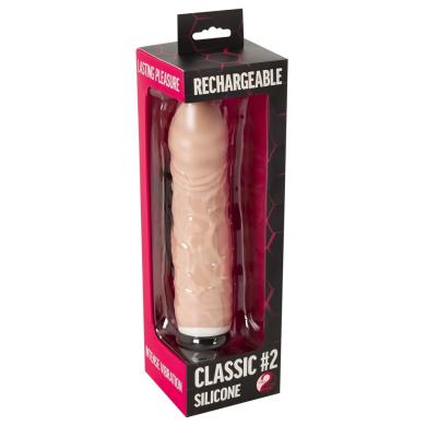 Реалистичний вибратор Classic Silicone # 2 Rechargeable