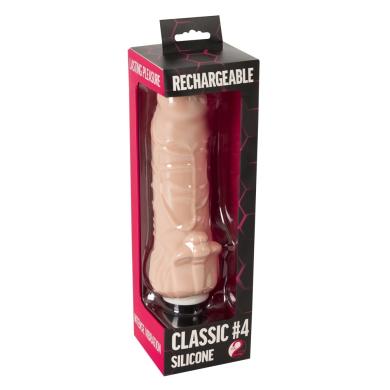 Реалістичний вібратор Classic Silicone #4 Rechargeable