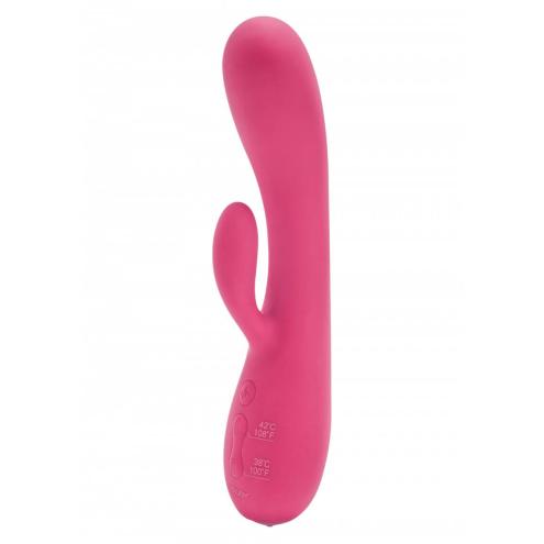 П.Вибратор ToyJoy Caresse Ardore Heating Vibrator Pink