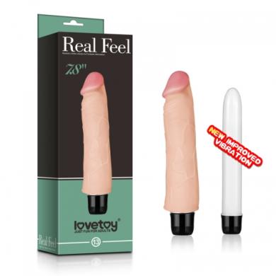 Реалістичний Вібратор - 7.8  Real Feel Vibrator 13 Flesh