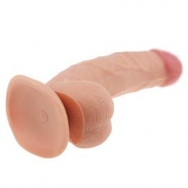 Фаллоимитатор с мошонкой The Ultra Soft Dude Flesh 8.5   - 4