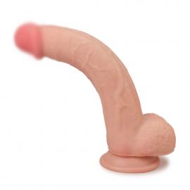 Фаллоимитатор с мошонкой Skinlike Soft Dong 8.5  - 3