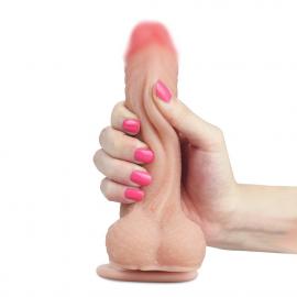 Фалоімітатор Sliding Skin Dong 7 '' - 4