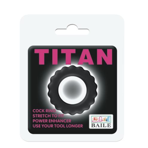 Эрекционное кольцо - TITAN Cock Ring Pink