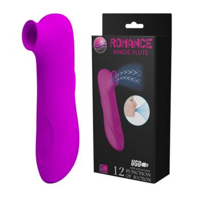 Вакуумний кліторальний стимулятор Romance Magic Flute suction Vibrator Purple