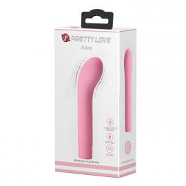 Стимулятор G-точки - Pretty Love Atlas Vibrator Light Pink - 5