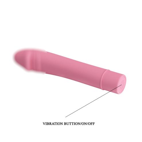 Реалістичний вібратор - Pretty Love Polevick Vibrator Light Pink