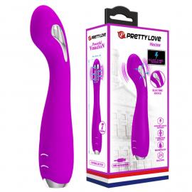 Стимулятор G-точки з електростимуляцією - Pretty Love Hector Purple - 4