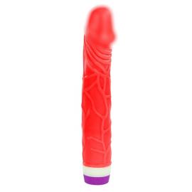 Вібратор Juicy Jelly Multispeed червоний - 2