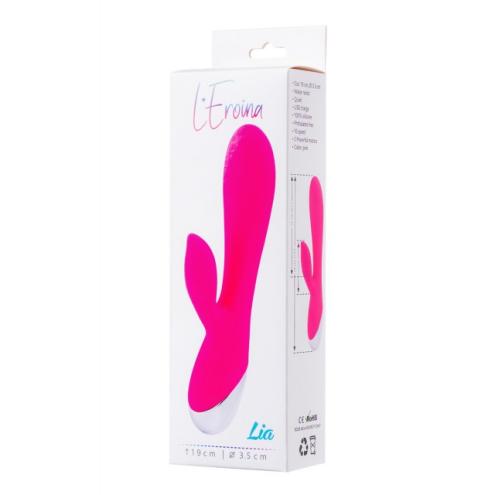 П. Вібратор із кліторальним стимулятором L'Eroina Vibrator Lia