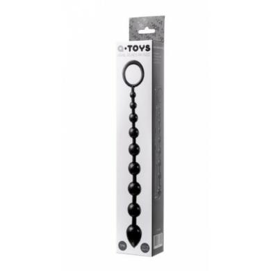 Анальний ланцюжок A-TOYS Anal chain silicone black