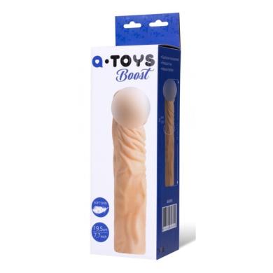 Насадка для збільшення члена A toys Sleeve Softskin