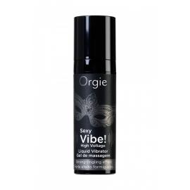 Рідкий вібратор - Sexy Vibe  High Voltage!  by Orgie, 15 мл - 2