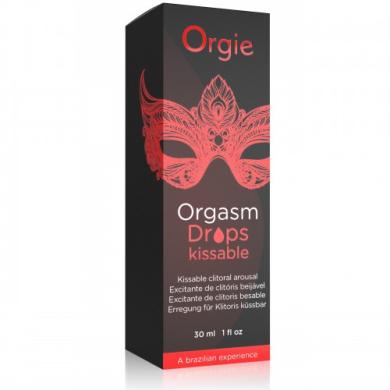 Капли клиторальные - Orgasm Drops kissable, 30 мл