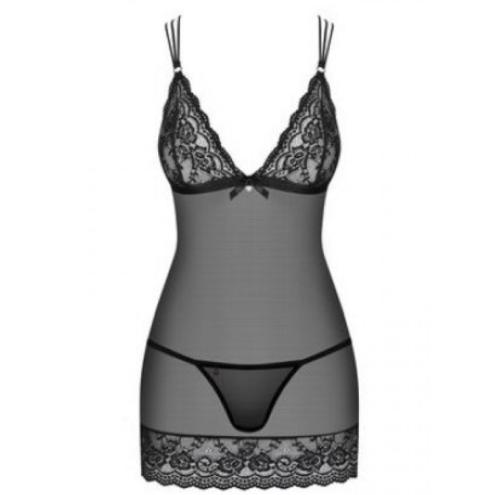 Пеньюар OBSESSIVE 854 CHEMISE S/M