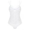Боди Obsessive 860-TED-2 Белый S/M