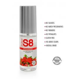 Лубрикант - Stimul8 S8 Flavored Lube Strawberry, 50 мл - 2