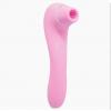 Вибратор и вакуумный клиторальный стимулятор 2в1, Alive Midnight Quiver Pink