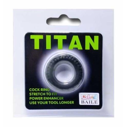 Эрекционное кольцо TITAN cock ring green