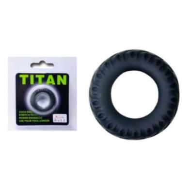 Ерекційне кільце TITAN cock ring green