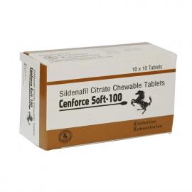 Препарат підвищення потенції Cenforce Soft, жувальні табл. 1 упак. - 3