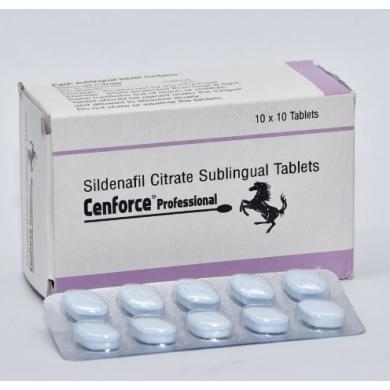Препарат для повышения потенции Cenforce Professional, рассасывающиеся таблетки, 1 упак.