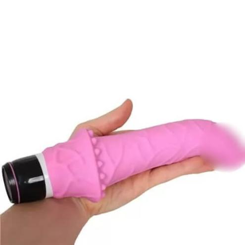 Вибратор Toy Joy Classic G-Spot, 16х3,5 см (розовый)