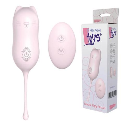 Віброяйце Dream toys Remote Kitty Pleaser з бездротовим пультом