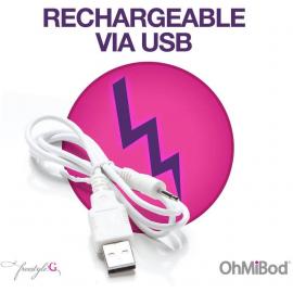 Музичний вібратор OhMiBod - Freestyle :G Music Pink, стимуляція точки G - 3
