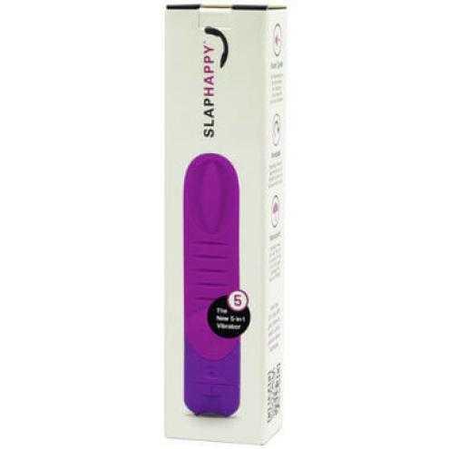 Вибромассажер Slaphappy Bendable 5 In1 Vibrator