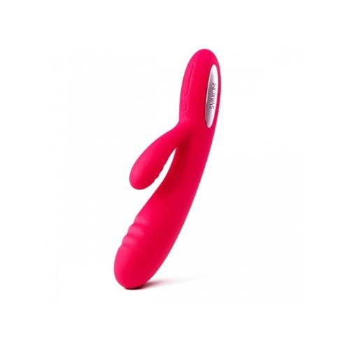 Svakom Adonis Rabbit Vibrator - вібромасажер-кролик, 20х3.8 см