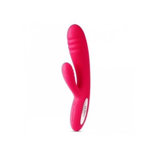 Svakom Adonis Rabbit Vibrator - вібромасажер-кролик, 20х3.8 см