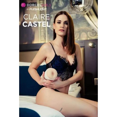 П. Fleshlight Girls Claire Castel Dorcel - мастурбатор-вагина, 25х8 см (телесный)