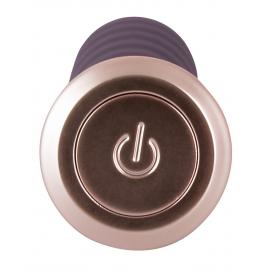Ребристый вибратор Elegant Series Flexy Vibe - 2